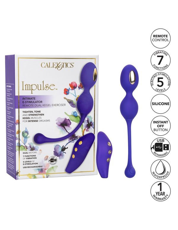 Impulse Electro-Stimulator Remote Dual Kegel Exerciser Discount - Image 4