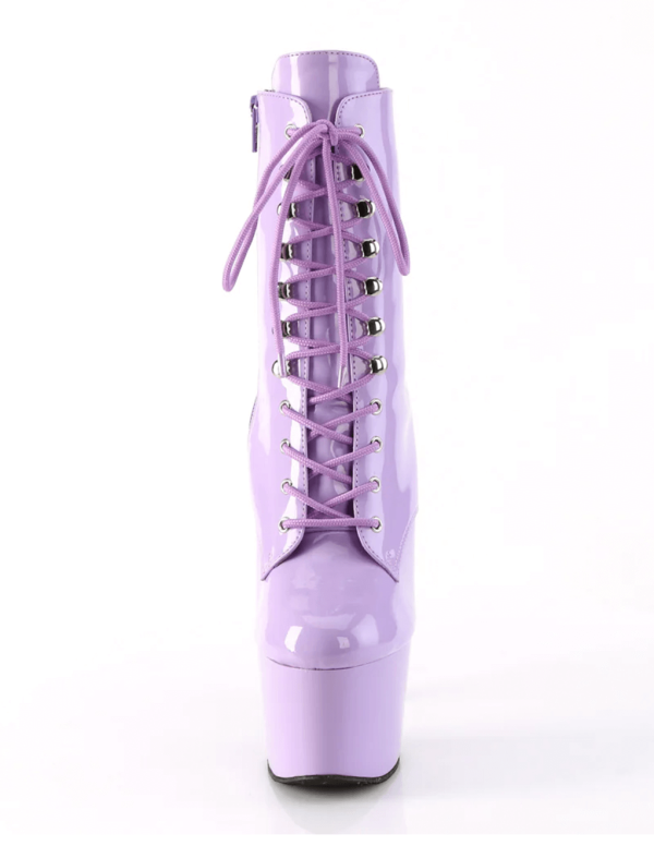 Pleaser Adore 1020 Platform Lace-Up Ankle Boot For Sale - Image 4