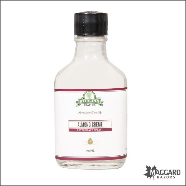 Stirling Soap Co. Almond Creme Aftershave Splash, 100ml Discount