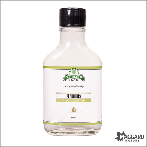 Stirling Soap Co. Pearberry Aftershave Splash, 100ml - Seasonal Online