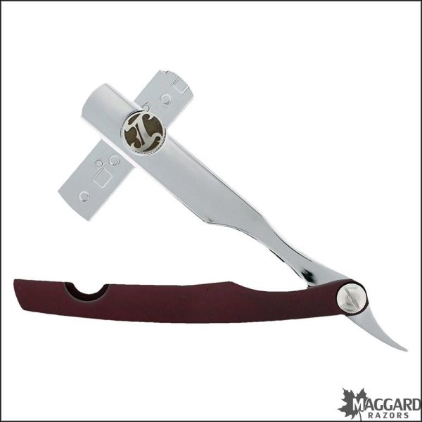Irving Barber Co. Brandy Chrome Shavette Razor Hot on Sale