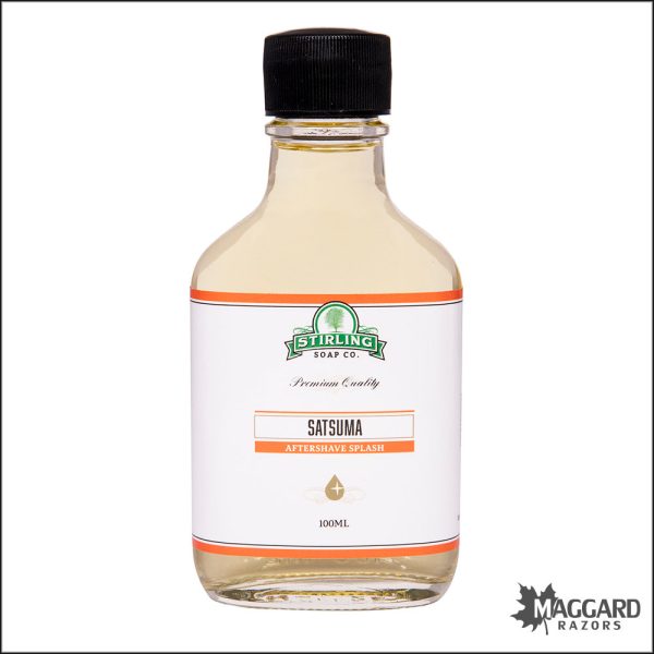Stirling Soap Co. Satsuma Aftershave Splash, 100ml - Seasonal Release For Sale