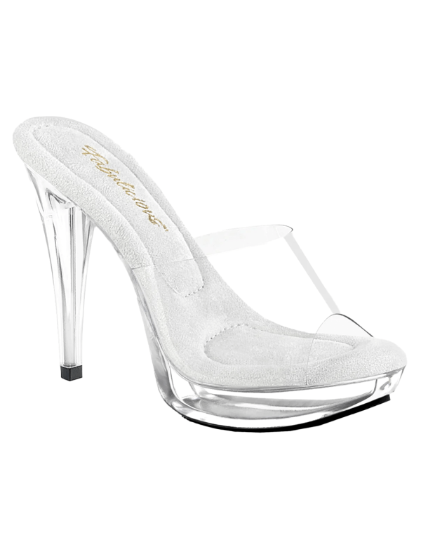 Cocktail-501 Peep Toe Slide Heel on Sale