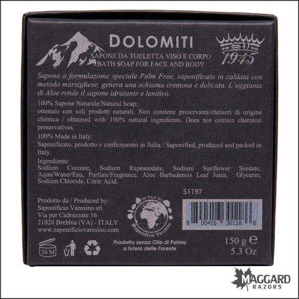 Saponificio Varesino Dolomiti Bath Soap, 150g Hot on Sale - Image 2