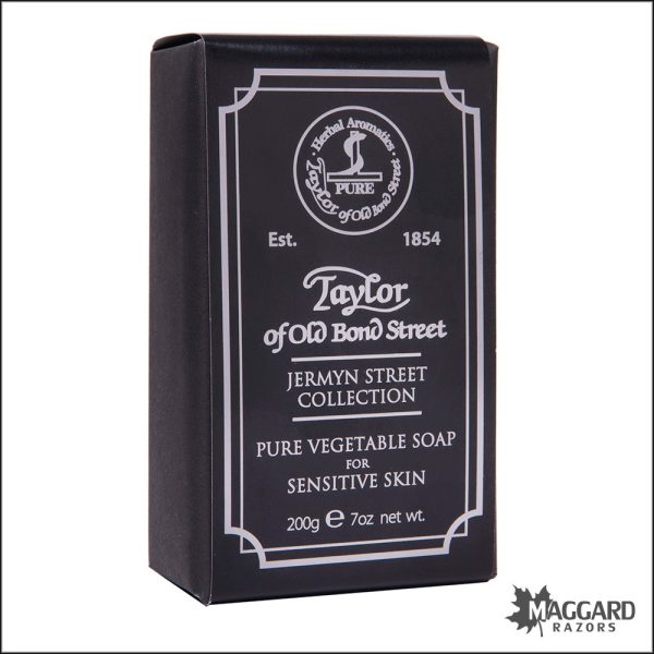 Taylor of Old Bond Street Jermyn Street Pure Vegetable Triple Milled Bar Soap, 200g Cheap