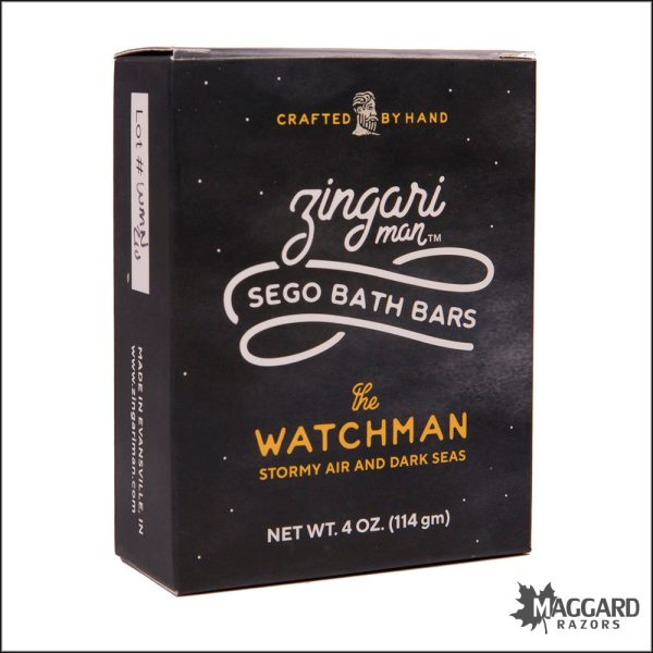 Zingari Man The Watchman Artisan Bath Bar, 4oz Cheap