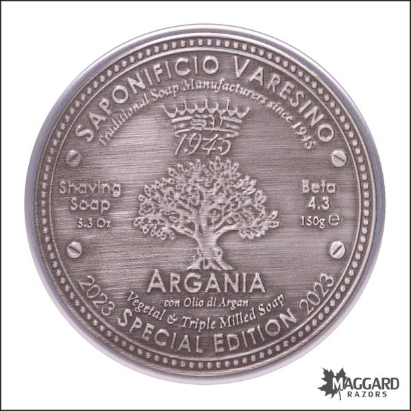Saponificio Varesino Argania Shaving Soap, 5.3oz - Special Edition - Beta 4.3 Supply