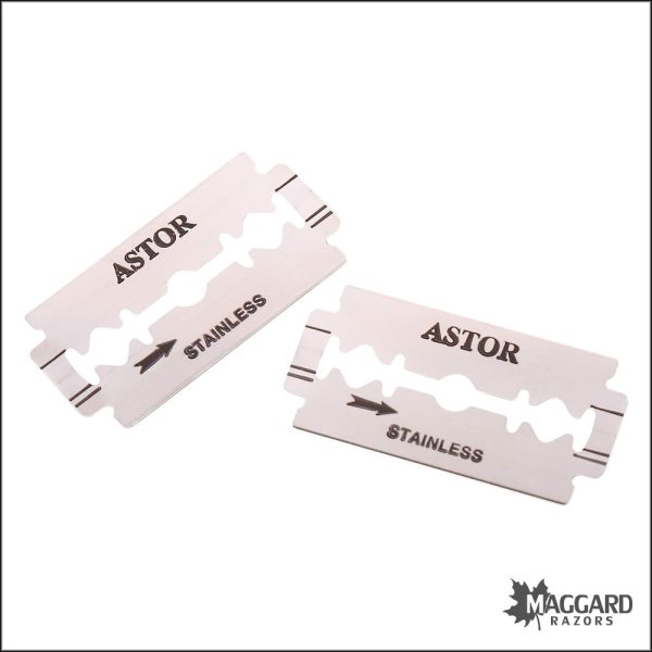 Bic Astor Stainless Steel Double Edge Razor Blades, 100 Blades Discount - Image 2